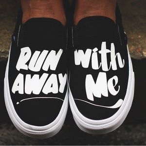 Vans slip ons